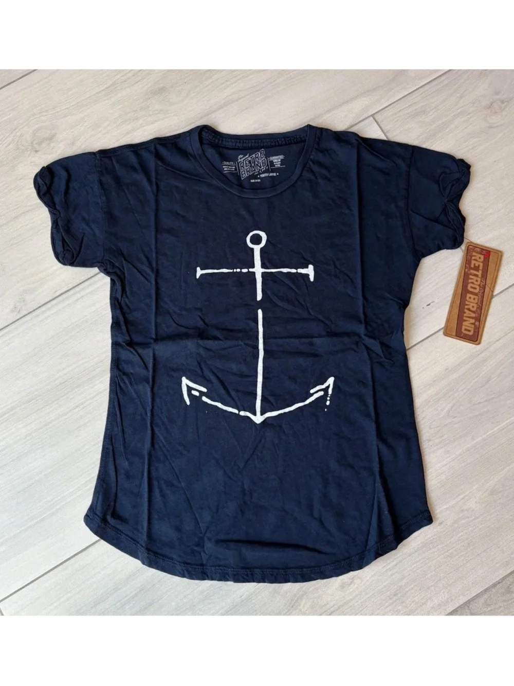 NWT Free People Retro Brand Large Tee Shirt